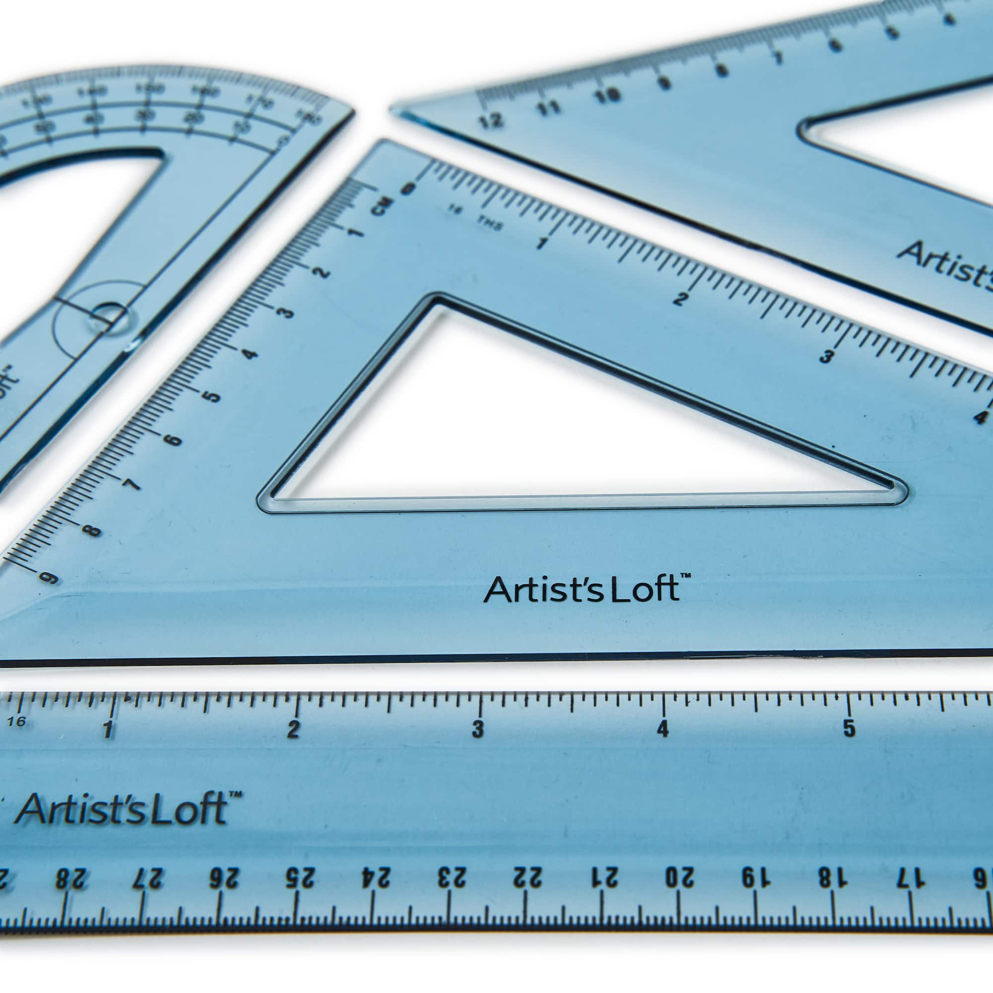 Ruler Combo Set, 12" by Artist’s Loft™